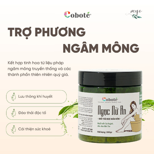 Ngọc Nữ An Cobote - Ngâm Mông Trợ Phương Dưỡng Sinh Cổ Truyền 310g
