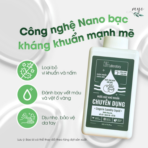 Nước Giặt Khử Khuẩn Chuyên Dụng Cobote 100ml/ 450ml