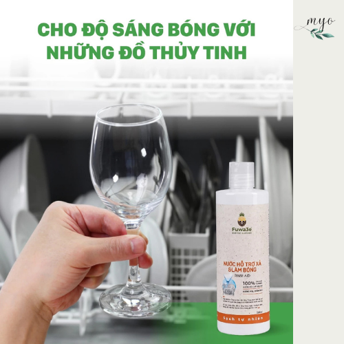 Nước Hỗ Trợ Xả Và Làm Bóng Fuwa3e 500ml Dành Cho Máy Rửa Chén