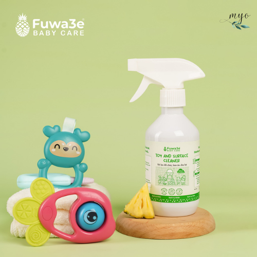 Xịt Lau Đồ Chơi, Bàn Ăn Cho Bé Fuwa3e 300ml