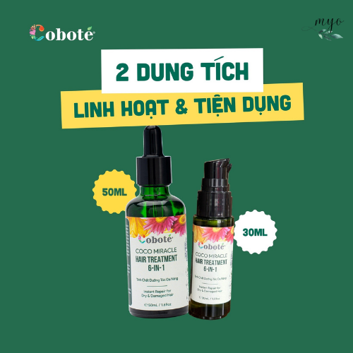 Tinh Chất Dưỡng Tóc Đa Năng 6in1 Cobote 30ml/ 60ml - Dưỡng Tóc Mềm Mượt, Bóng Khỏe, Không Bết - Ảnh 5