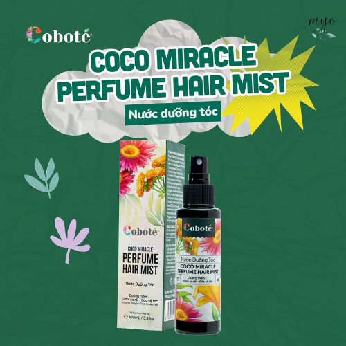 Nước Dưỡng Tóc Cobote 30ml/ 100ml - Xịt Dưỡng Tóc Thơm Mượt - Ảnh 2