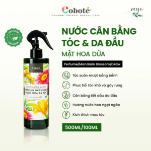 Nước Hoa Xả Tóc Cobote 100ml/ 500ml Hương Nước Hoa Cao Cấp