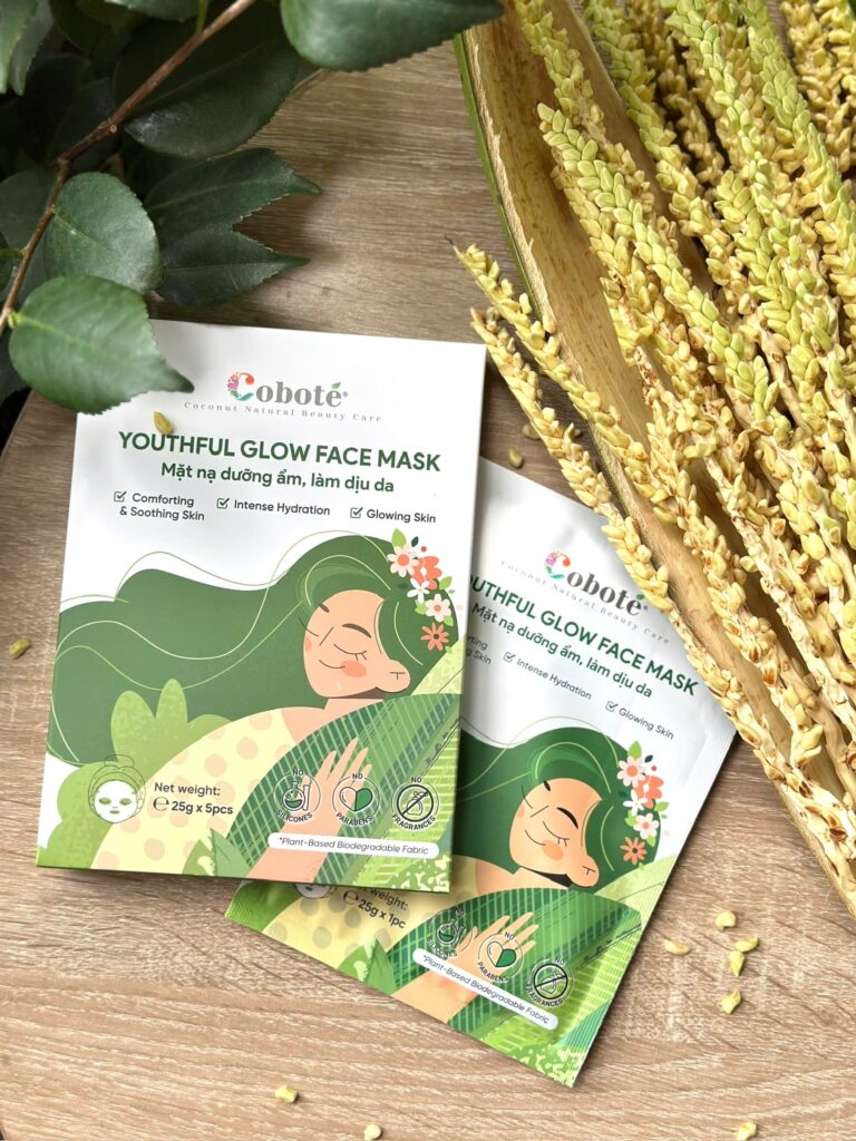 Mặt Nạ Dừa Cobote - Youthful Glow Face Mask